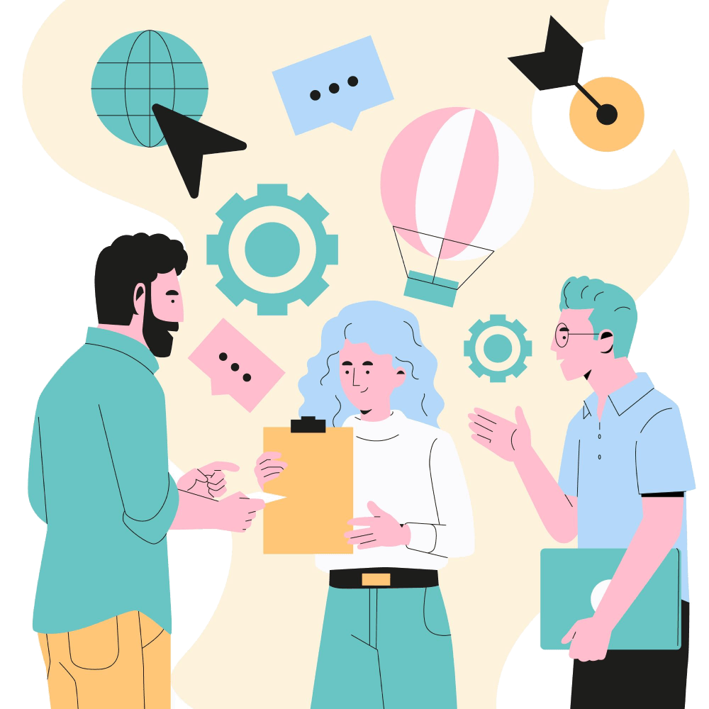 Dedicated outstaffing development team working remotely